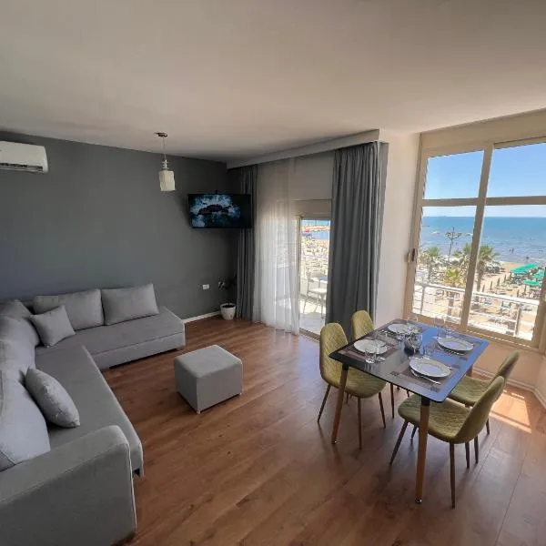 Wave Beachfront Apartments，位于都拉斯的酒店