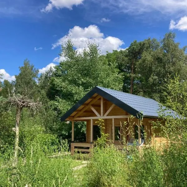 Tiny House am See，位于Briesen的酒店