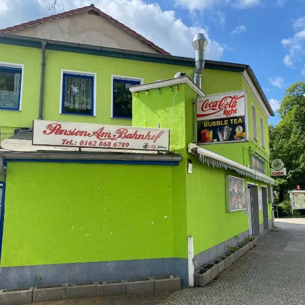 Pension am Bahnhof，位于Rietz Neuendorf的酒店