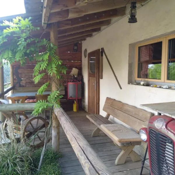 Charmantes Western-Zimmer mit Veranda auf dem Raihof，位于Mariastein的酒店