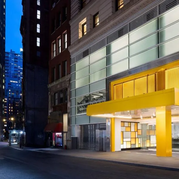 纽约曼哈顿/世界贸易中心区万豪原住客栈酒店，位于纽约的酒店