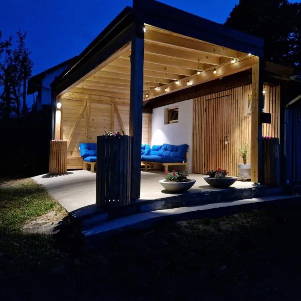 Bellevue wooden apartment，位于Žetale的酒店