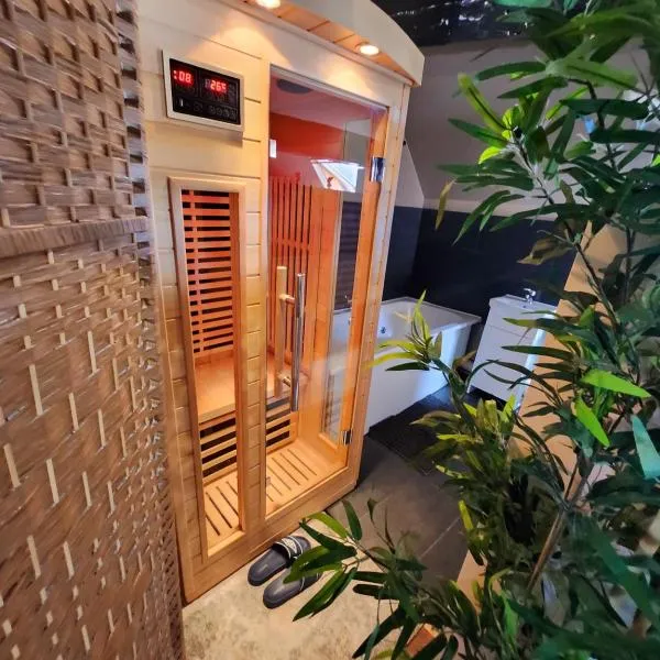 StarWars SAUNA Jacuzzi balneo à 10 minutes de Disneyland，位于Condé-Sainte-Libiaire的酒店