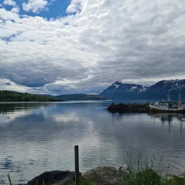 Leilighet ved sjøen，位于Balsfjord kommune的酒店