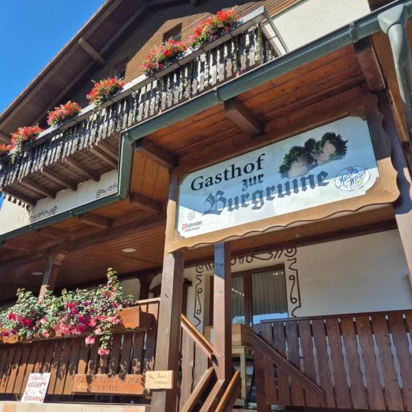 Gasthof zur Burgruine，位于波滕施泰因的酒店