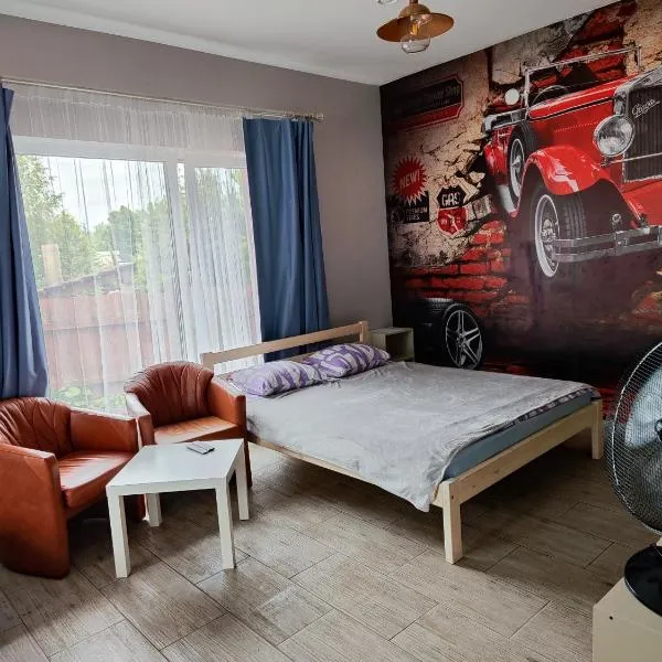 Apartment jacuzzi RR terrace，位于Liepiškės的酒店