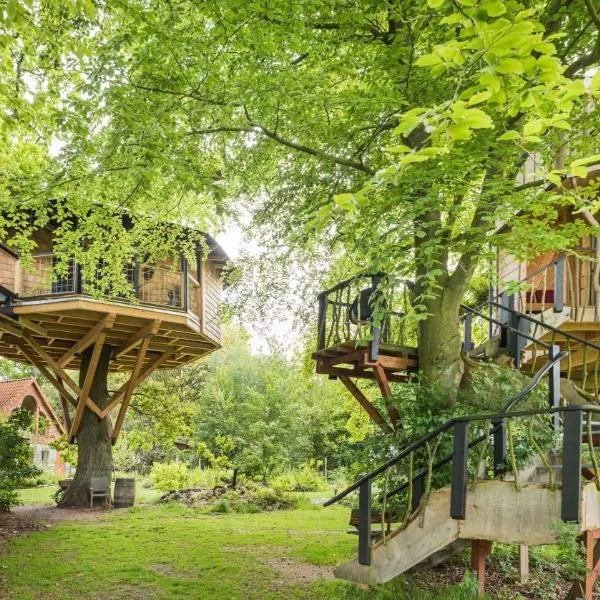 Baumhaus Solitär，位于Borstel的酒店