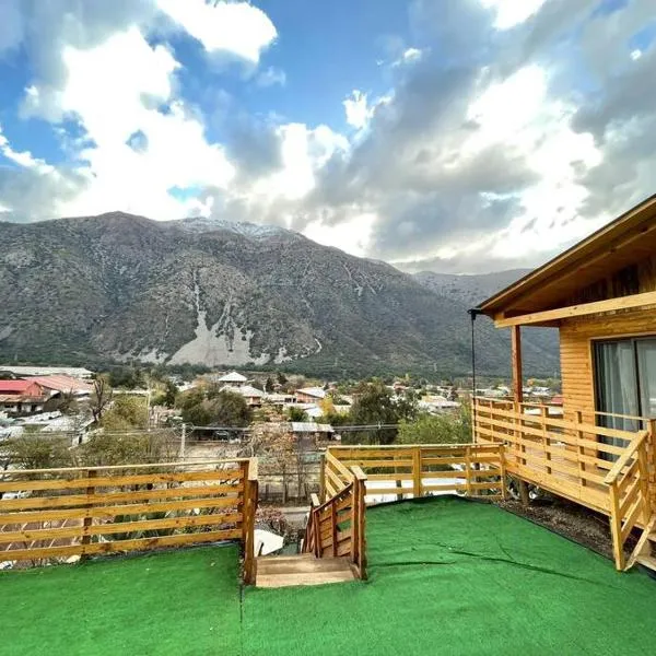 Cabañas del Maipo - Cabaña Tupungato，位于圣地亚哥的酒店