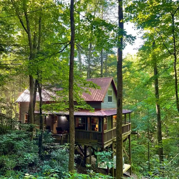 Cozy Cabin in Red River Gorge，位于Rogers的酒店