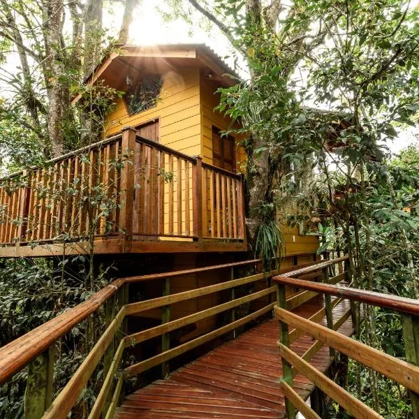 Tominejo Ecolodge Casas en los árboles，位于马尼萨莱斯的酒店