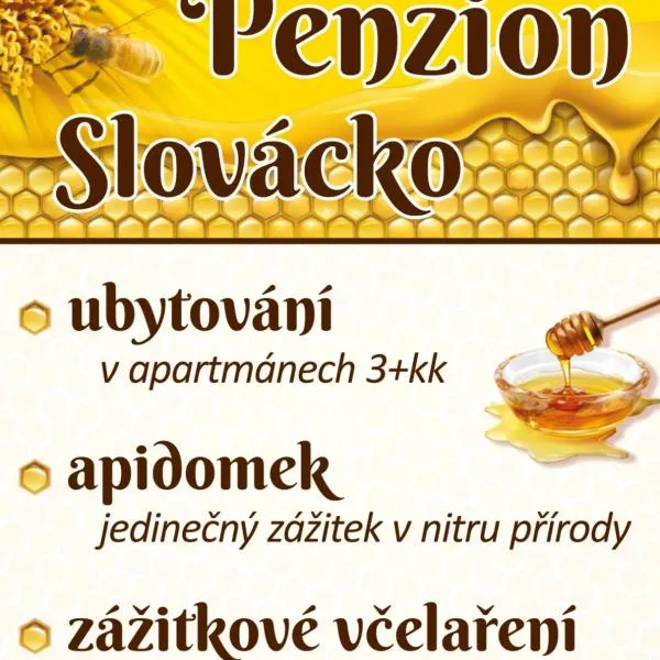 Apidomek，位于Ostrožská Lhota的酒店