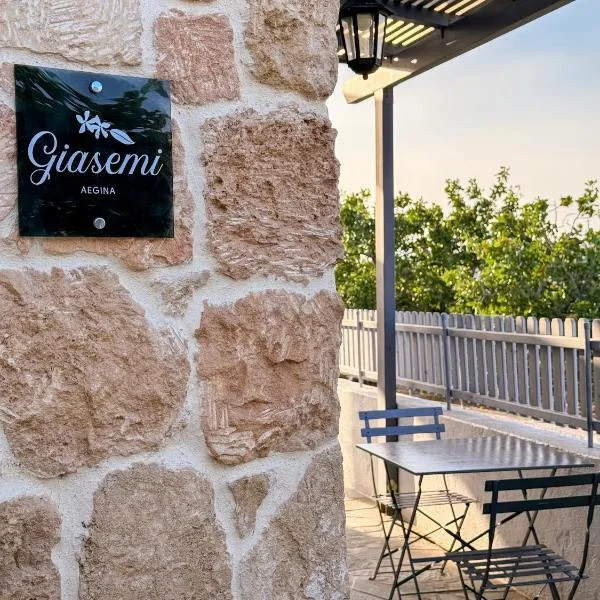Giasemi Aegina, Modern House，位于Tzíkidhes的酒店