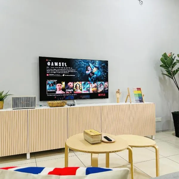 BM大山脚 Double Storey Terrace Autocity Alma Aeon Jusco Nearby，位于大山脚的酒店