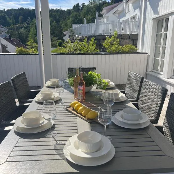 Sørlandsidyll, Risør,位于Søndeled的酒店