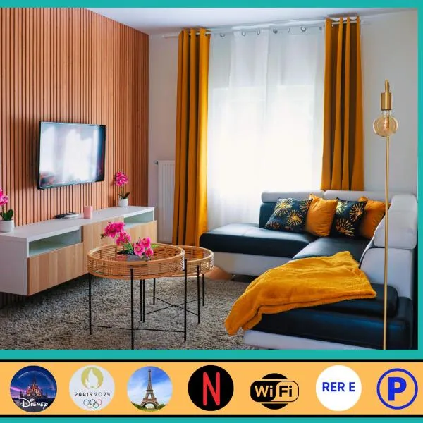 Appartement du Plateau - Proche Disney，位于珀套特科姆博特的酒店