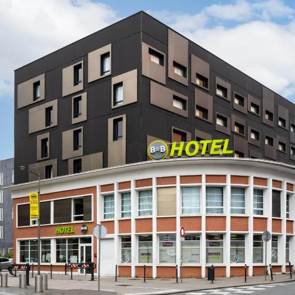 B&B HOTEL Lille Roubaix Campus Gare，位于讷维尔昂费兰的酒店