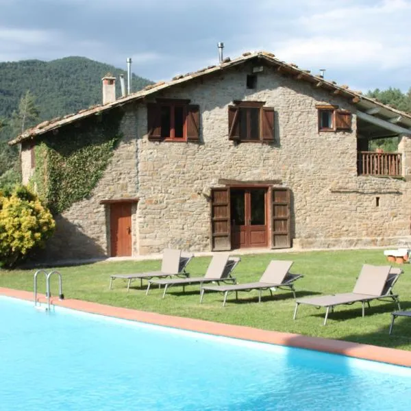 Masía rural el Pati en Borredà，位于Borredá的酒店