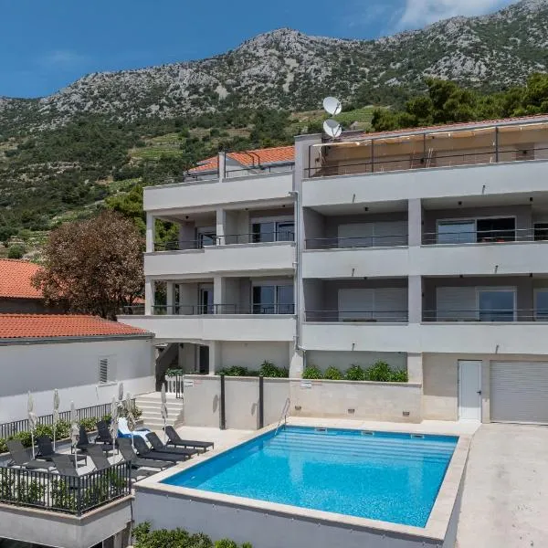 Nikolica Apartments Pelješac，位于Potomje的酒店