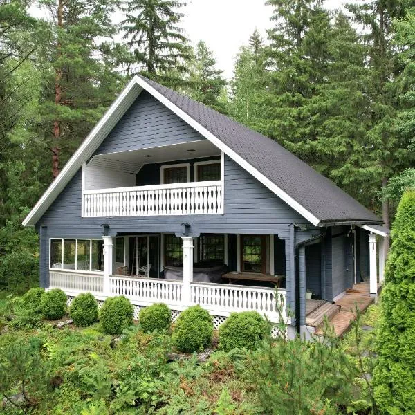 Kerimaa Golf Chalet close to Savonlinna，位于萨翁林纳的酒店