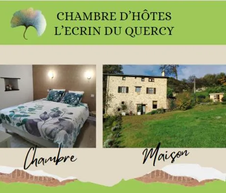 Chambre d'hôtes L'ECRIN DU QUERCY，位于菲雅克的酒店