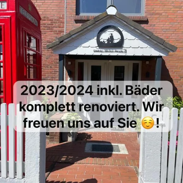 Huus Mövchen，位于博尔库姆的酒店