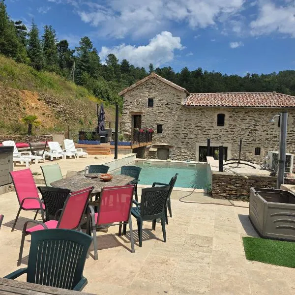 Mas cevennes，位于Concoules的酒店