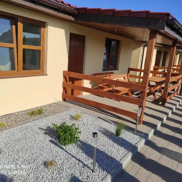 Bursztynowe Zacisze Domek 1 Chłopy ul Turystyczna 6，位于奇普的酒店