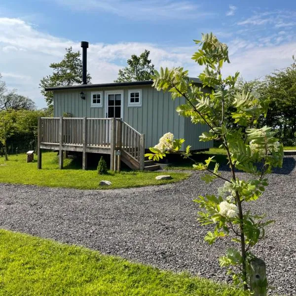 Rosemary Shepherds Hut, Clay Bank Huts，位于Chop Gate的酒店