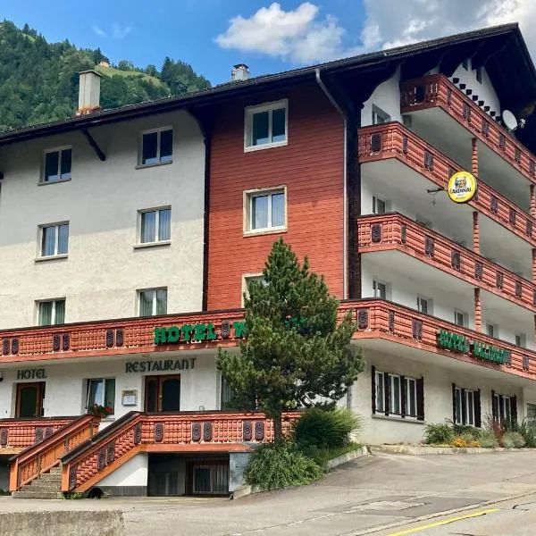 Hotel Waldhof，位于Unterschächen的酒店