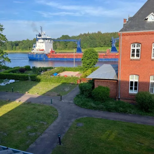 Lotsenstation am Nord Ostsee Kanal，位于Schülp的酒店