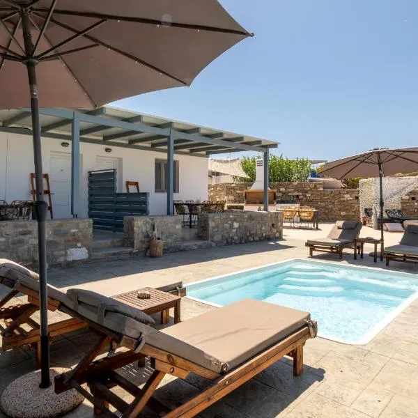 Blue View Villa Apartment #1 With Mini Shared Pool，位于普恩达的酒店