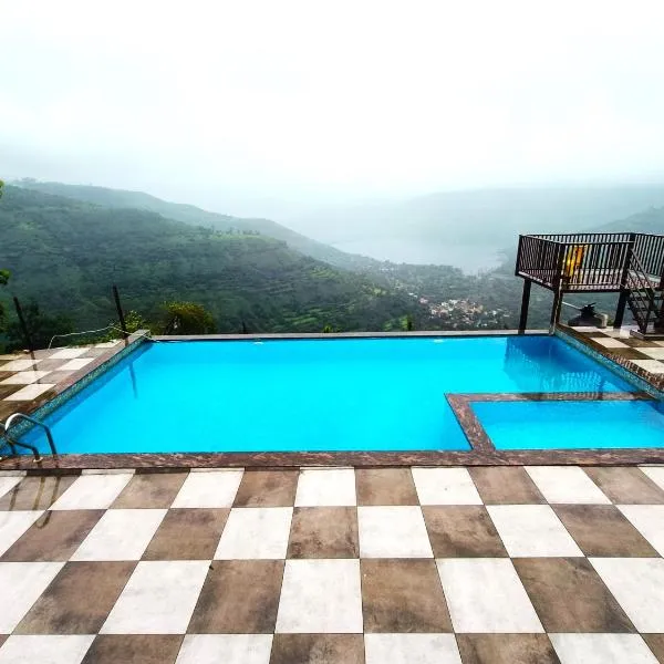 Vinayaka Holiday Homes - Infinity Pool and Breathtaking Valley View，位于潘奇加尼的酒店