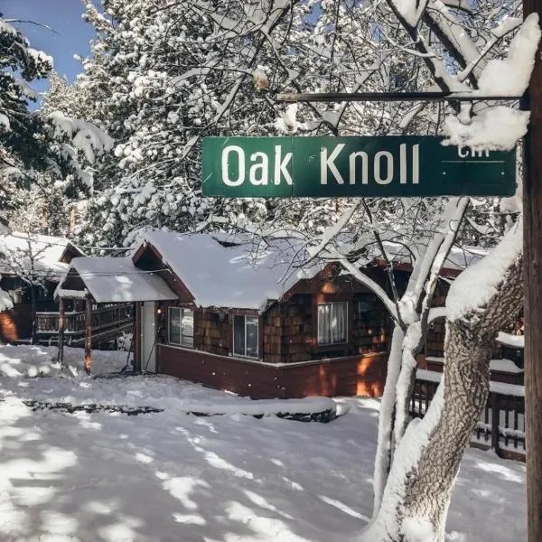 oak knoll lodge，位于大熊湖的酒店