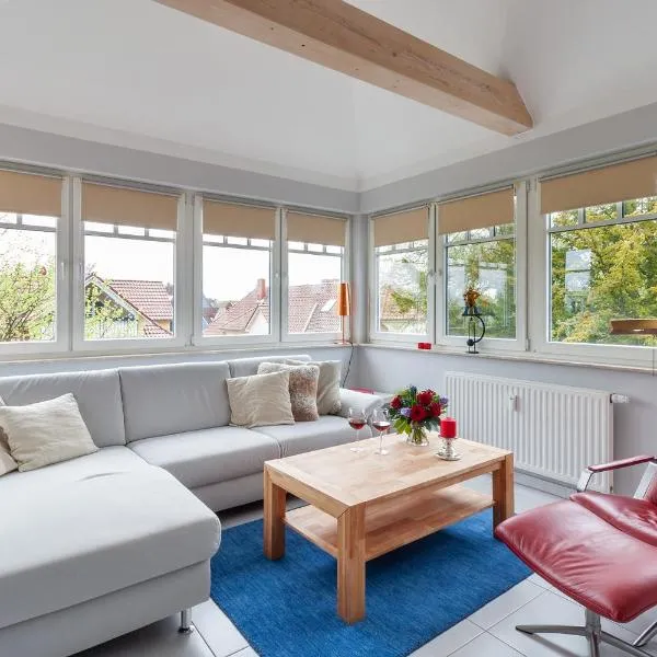 Am Horizont No 1 für 2-4 Pers, 2 Schlafz, Babybett, Südbalkon, kostenloser Parkplatz, 500 Meter zum Strand，位于青斯特的酒店