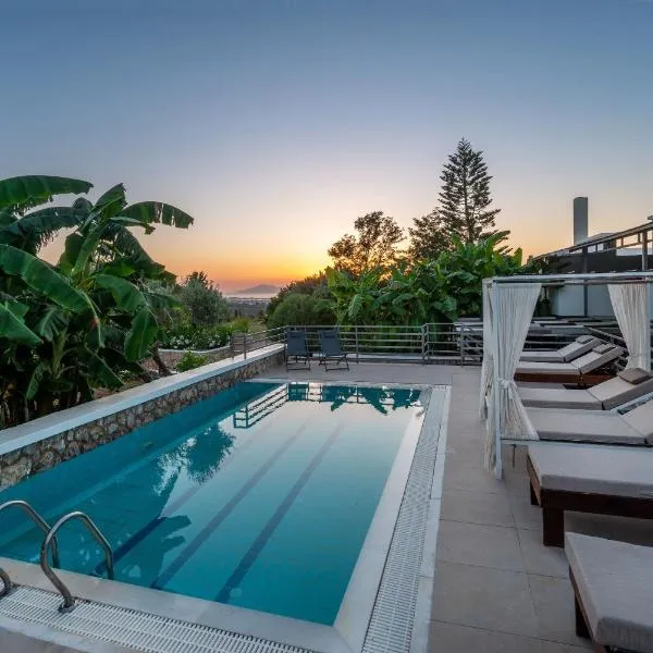 Homes Eva's garden -Your Secret Retreat with a Private Pool in Kos，位于Asfendioú的酒店