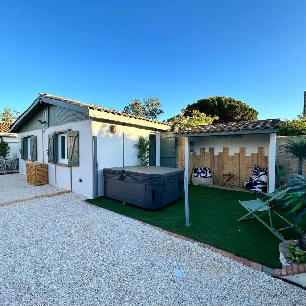 L Oustalet Maison avec Spa proche Mer，位于塞里尼昂的酒店