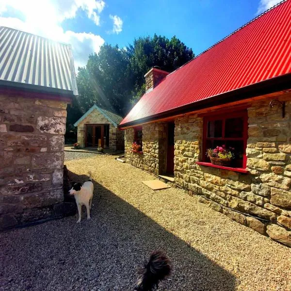 Caitríona's Cottages - Adult Only Pet Friendly - Hot Tub, Sauna, Pool - Sleeps 4，位于Rossinver的酒店