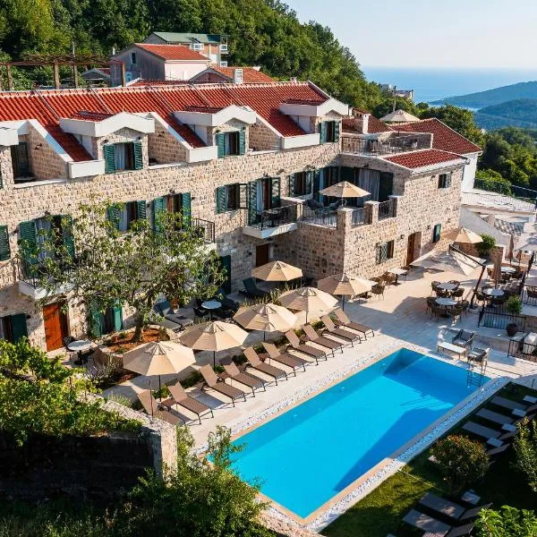 Boutique hotel Ruzmarin SPA & Garden by Aycon，位于布德瓦的酒店