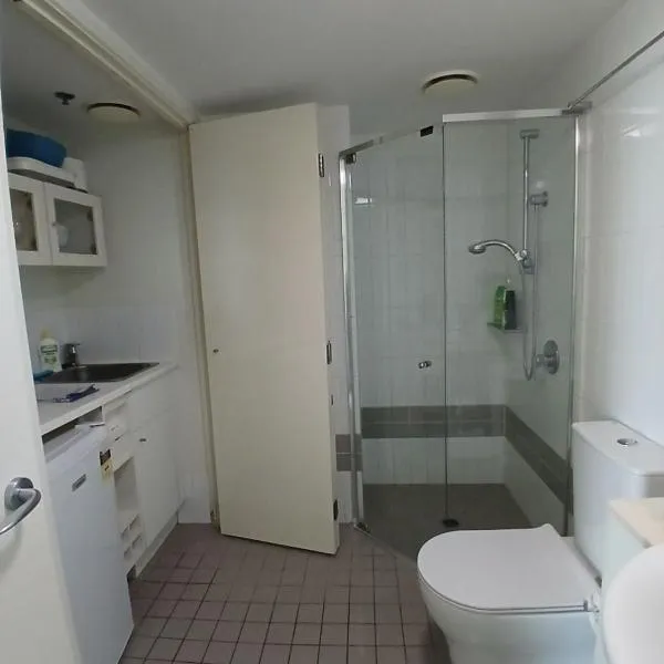 1 Bed Studio Apartment Near Eagle Street，位于布里斯班的酒店