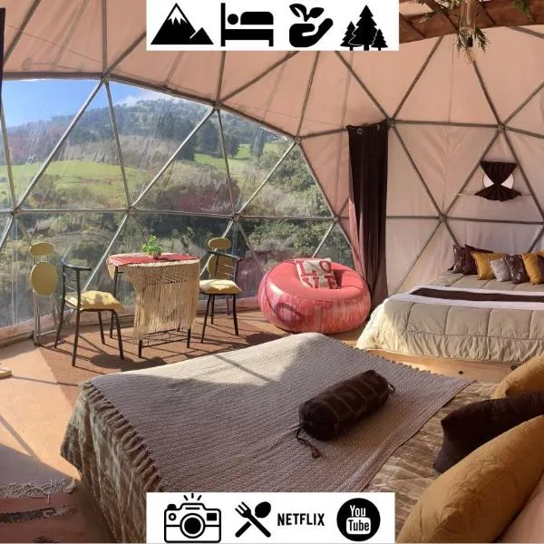 Poas Volcano Observatory Lodge & Glamping，位于Zarcero的酒店