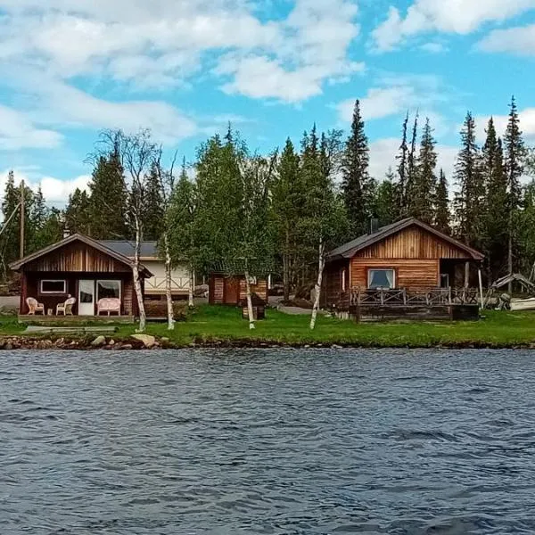 LAKESIDE AURORA CABINS，位于尤卡斯耶尔维的酒店