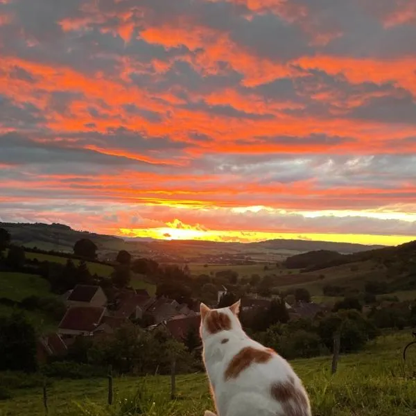 La petite maison dans la campagne，位于Massingy-lès-Vitteaux的酒店