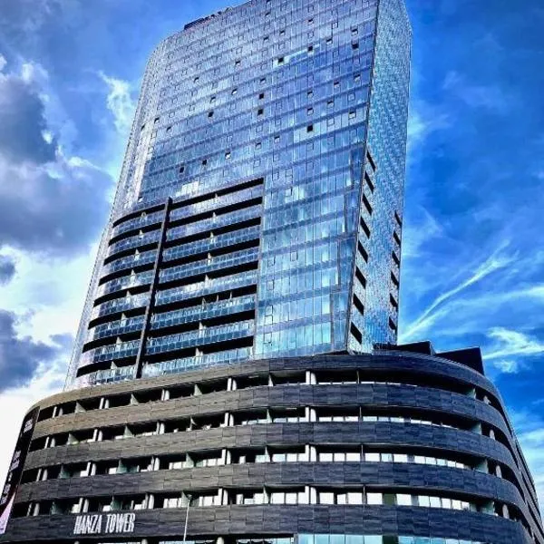 Hanza Tower，位于什切青的酒店