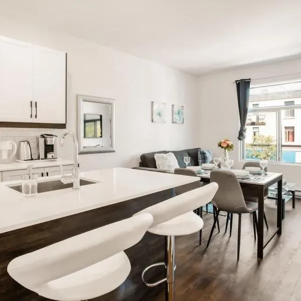 M11 Luxury 1BR Sofa Bed in the heart of PlateauMile-End，位于蒙特利尔的酒店