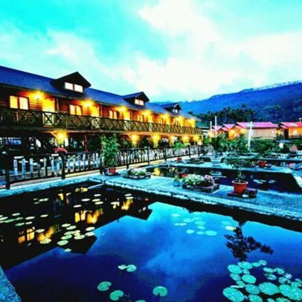大湖底木屋民宿，位于Wenfeng的酒店