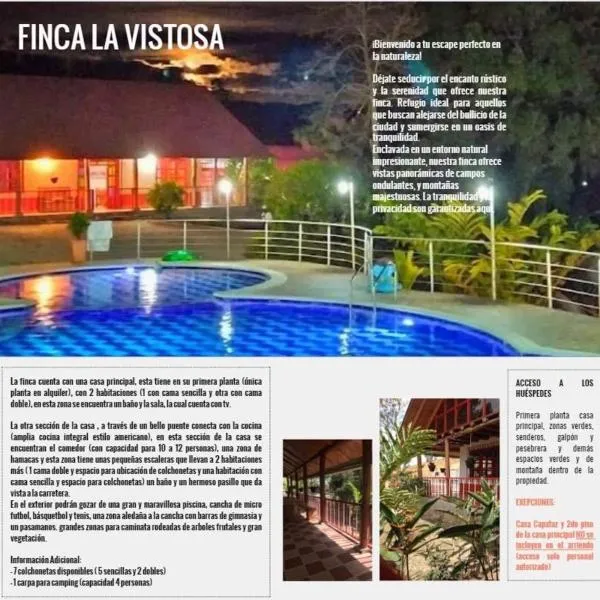 Finca La Vistosa，位于拉维加的酒店