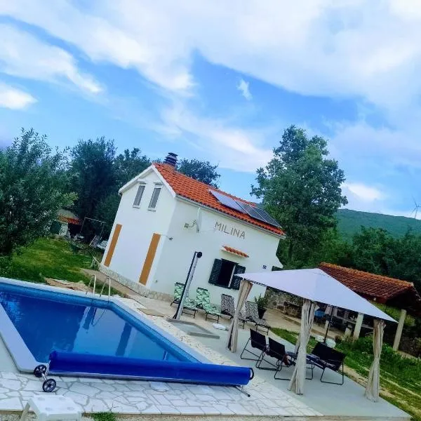 Charming village house - Milina，位于Velić的酒店