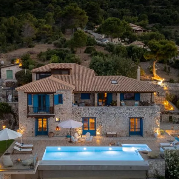 Casa Picimenti Zakynthos Marathias Swimming Pool Ground Floor Villa，位于马蒂亚斯的酒店