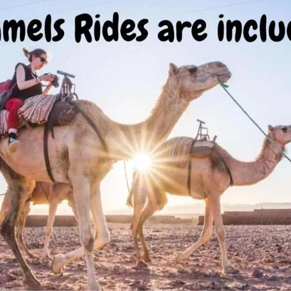 Desert Camp in Zagora - Camel ride - Easy & Affordable Stays，位于扎古拉的酒店