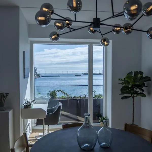 Brand New & Full Sea View Apartment in Copenhagen，位于根措夫特的酒店